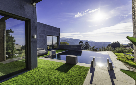 Sea and mountain views